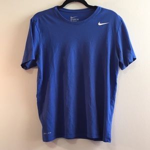 Nike dri-fit blue T-shirt